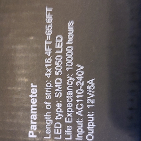 Patioption Remote Control 4 Pack LED Strips Lights 65.6 ft. - Picture 9 of 9